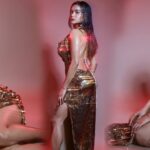 Manisha Rani looks smoking hot in these golden glamour pictures! 🥹💗🤩a